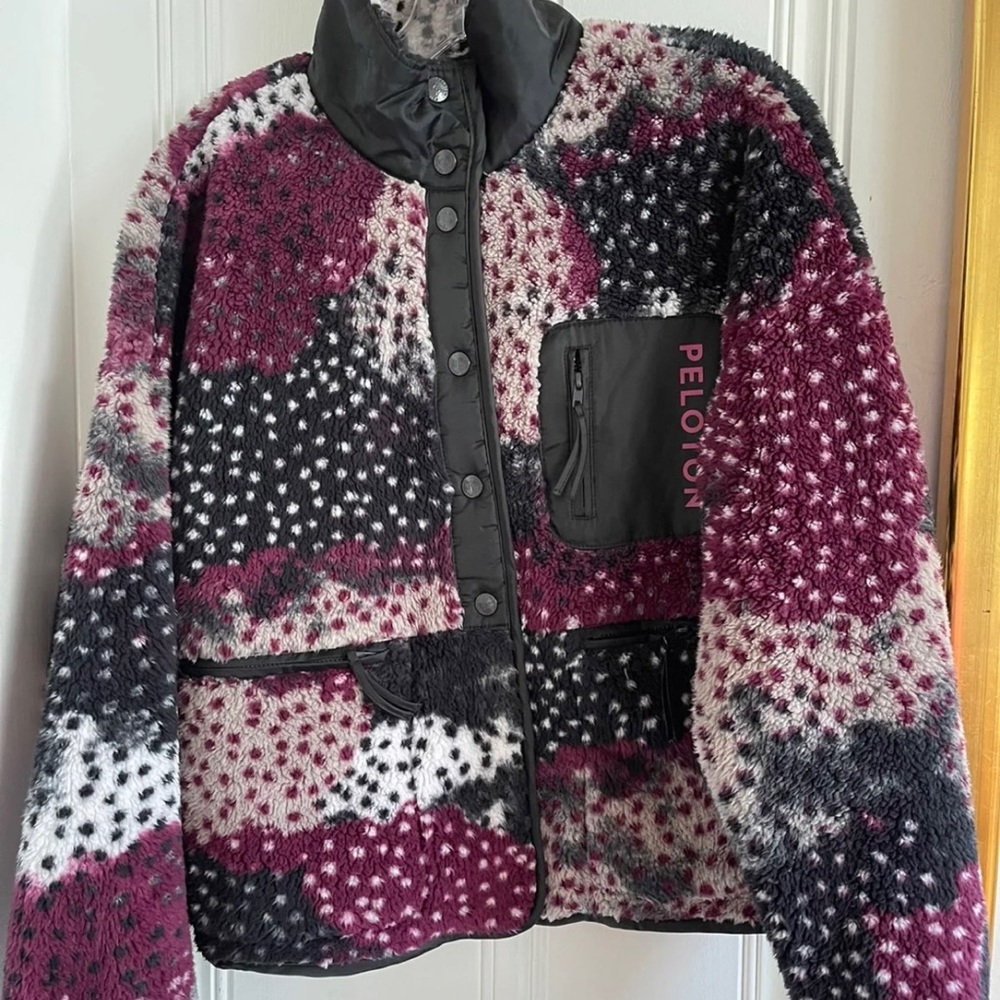 Peloton Sherpa Fleece Jacket